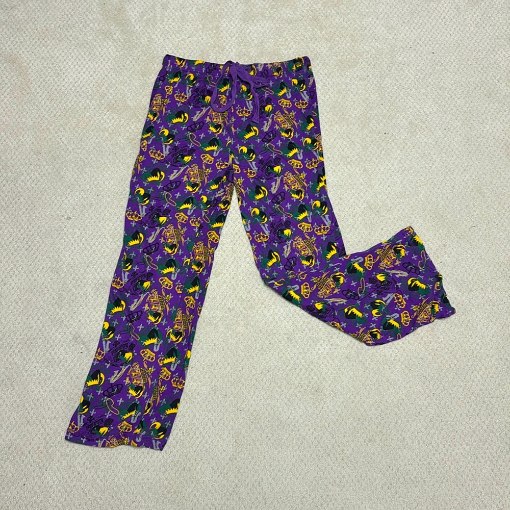Mardi Gras pajama pants - Size M - Never worn!